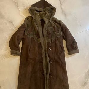 Shearling coat